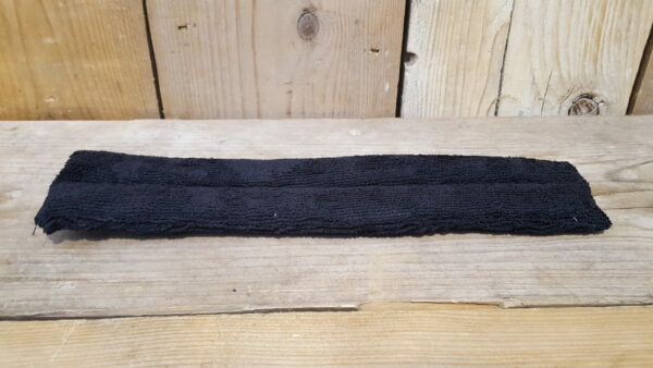 Onderlegger Badstof Black 34x6