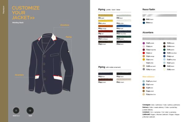 Equiline Men Rack Navy 50 - Afbeelding 2