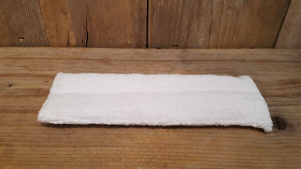 Onderlegger badstof White 23×6