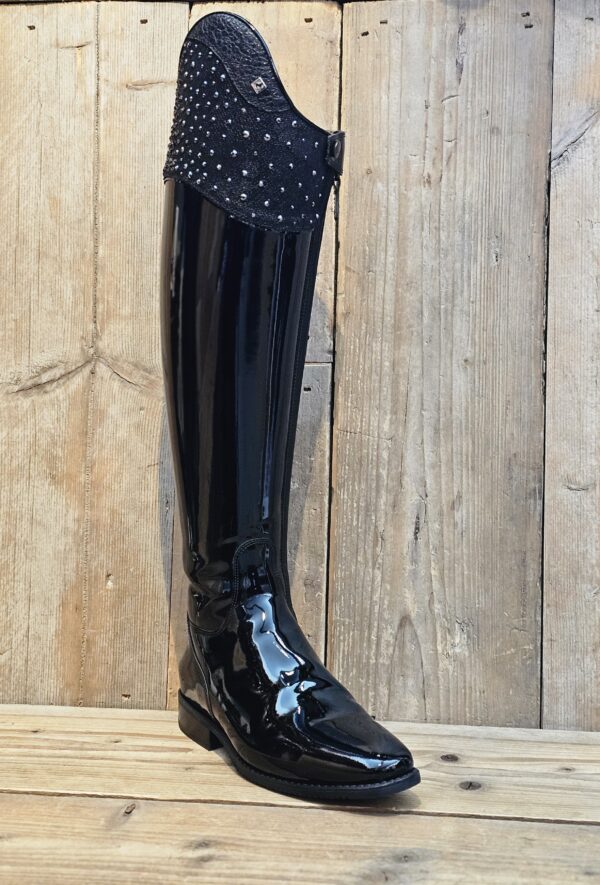 De Niro Boots Bellini Patent Black 40 A L Tops G16+GGL80