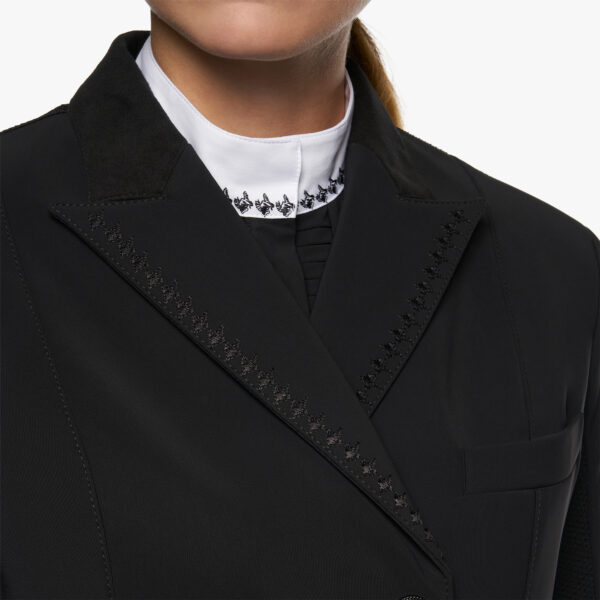Cavalleria Toscana Embroldered Houndstooth Tech Frack - Afbeelding 6