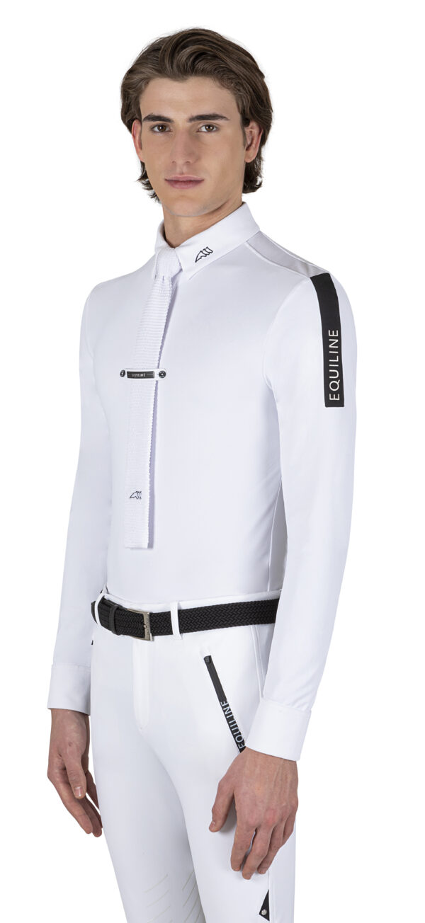Equiline Man's Competition Polo L/S Cruelc
