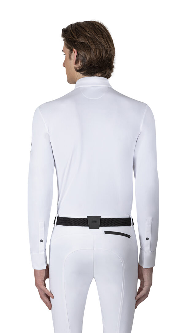 Equiline Man's Competition Polo L/S Cruelc - Afbeelding 2
