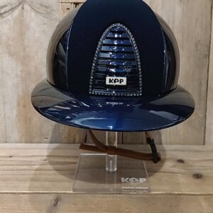 KEP Cromo 2.0 Polish Metal Blauw Velvet front hind Silver night Swarovski frame