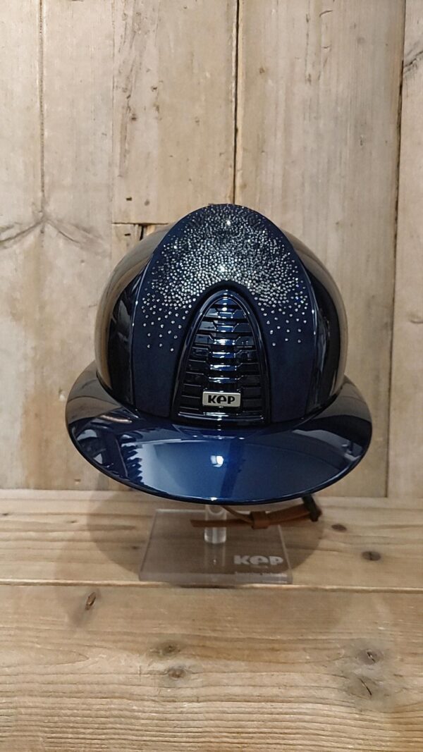 KEP Cromo 2.0 Polish Metal Blauw Shaded Zilver M