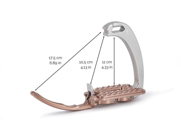 Tech Stirrups Venice Sloped M Jumping/Cross - Afbeelding 3