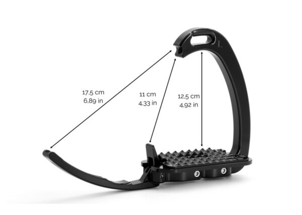 Tech Stirrups Venivce Dressage Sloped - Afbeelding 2