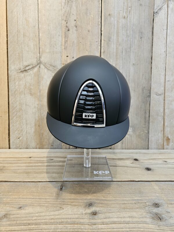 KEP Italia Cromo 2.0 Textile Black Chrome Frame Raw Black Grill