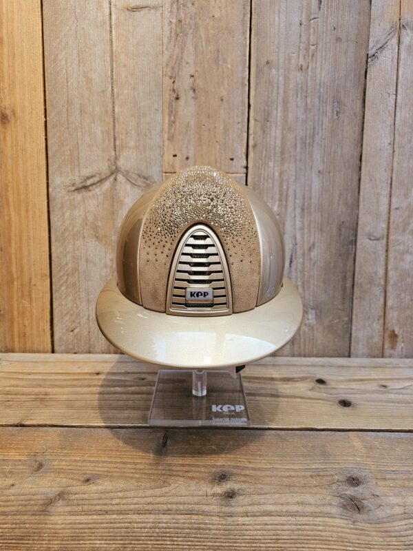 KEP Italiä Cromo 2.0 Metal Golden Sand Shaded Swarovski Front Shell M