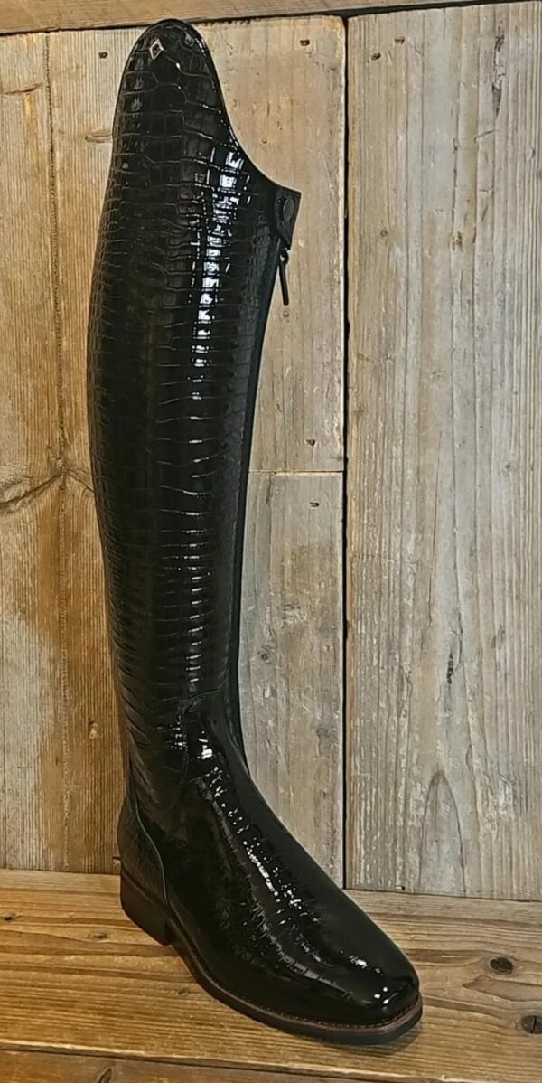 De Niro Boots Bellini Patent Cocco Nero 39 A S