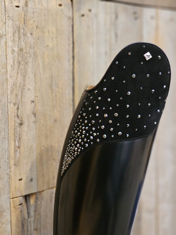 De Niro Boots 38 MA M Dressagio Custom GGL80 Swarovski Black