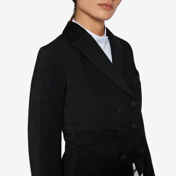 Cavalleria Toscana Perforated Jersey Frack Color:7901 FRD013 JF007