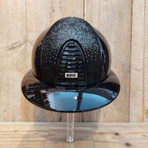 KEP Italia Cromo 2.0 Polish Metal Black Polo met Shaded Swarovski