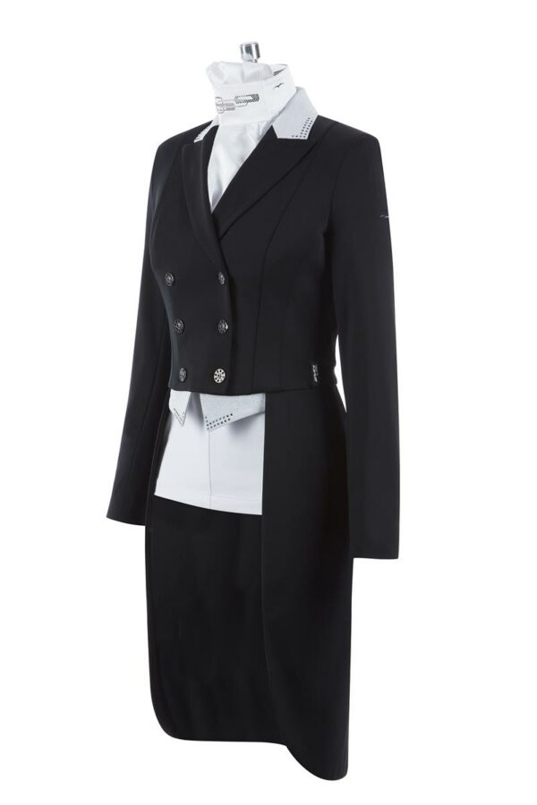 Animo Tailcoat Lizard Nero Swarovski buttons