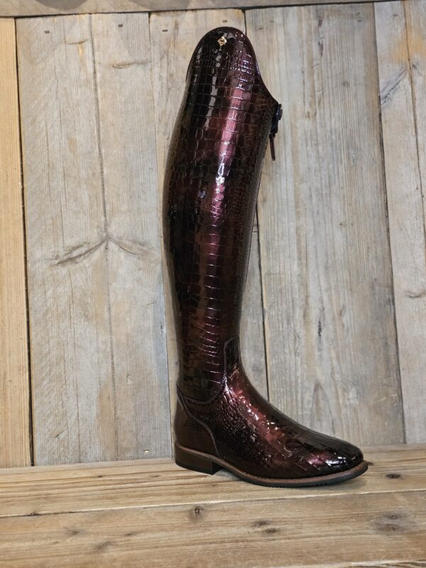 De Niro Boot Bellini 39 MA M Patent Cocco Bordeaux