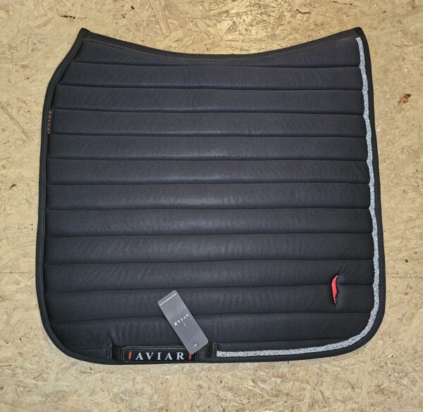 Aviar Jersey Saddle Pad With Swarovski color:White - Afbeelding 4
