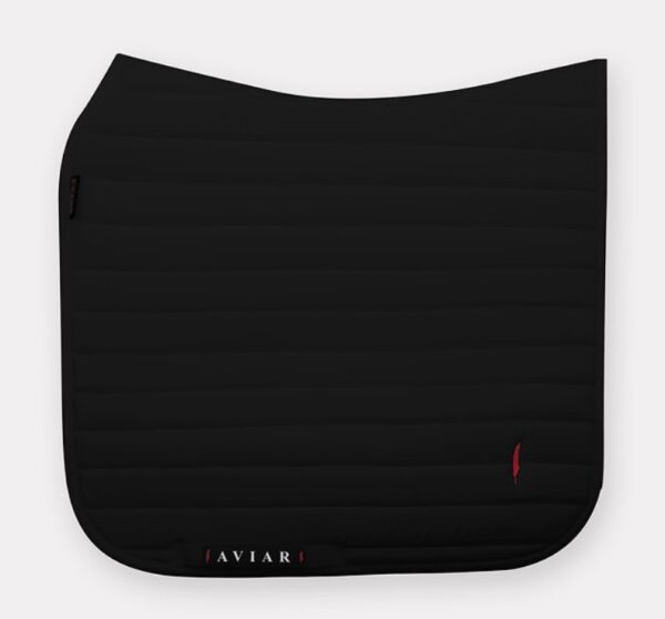 Aviar Jersey Saddle Pad With Swarovski color:White - Afbeelding 2