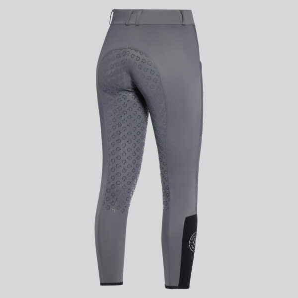 Cavalleria Toscana Pantalón de pinzas con inserción perforada col:8B00 - Imagen 2