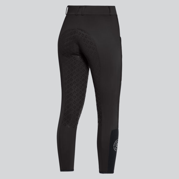 Cavalleria Toscana Perforated Insert Full Grip Breeches col:9999 - Afbeelding 2