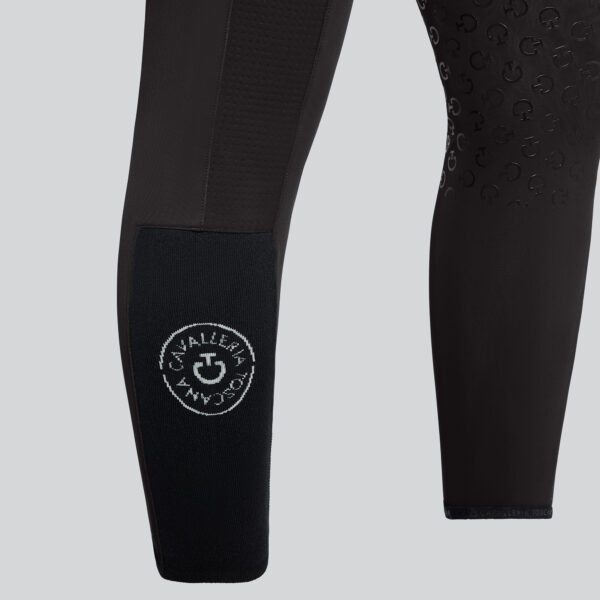 Cavalleria Toscana Perforated Insert Full Grip Breeches col:9999 - Afbeelding 4