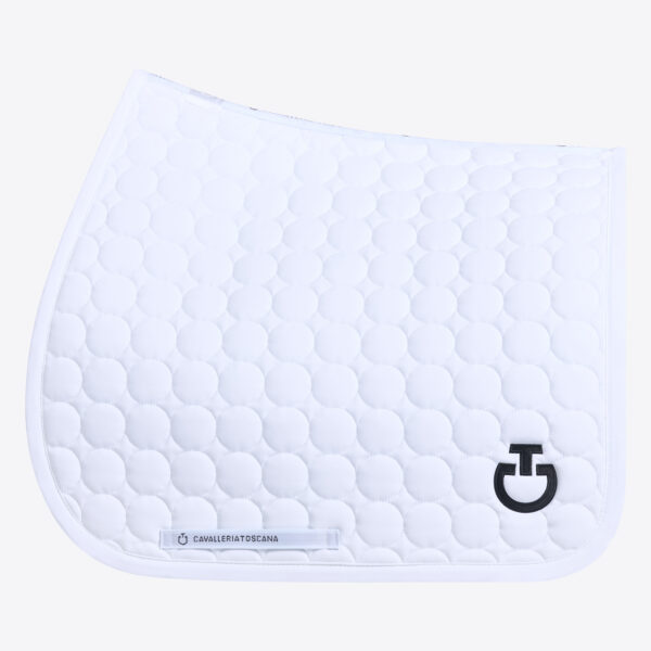Cavalleria Toscana Circle Quilted Dressage Saddle Pad col:0101