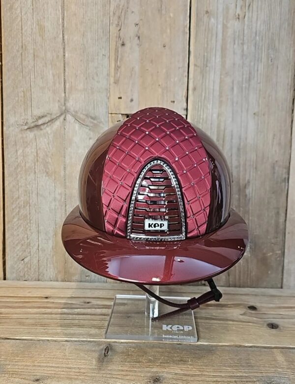 KEP Italiä Cromo 2.0 Metal Bordeaux Polo Milano Panel Cross Silver Night Swarovski Frame Silver Night M