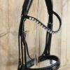 Otto Schumacher Double Bridle artnr: 9050 61 Bowbandnr: 2233Crystal(with reins)