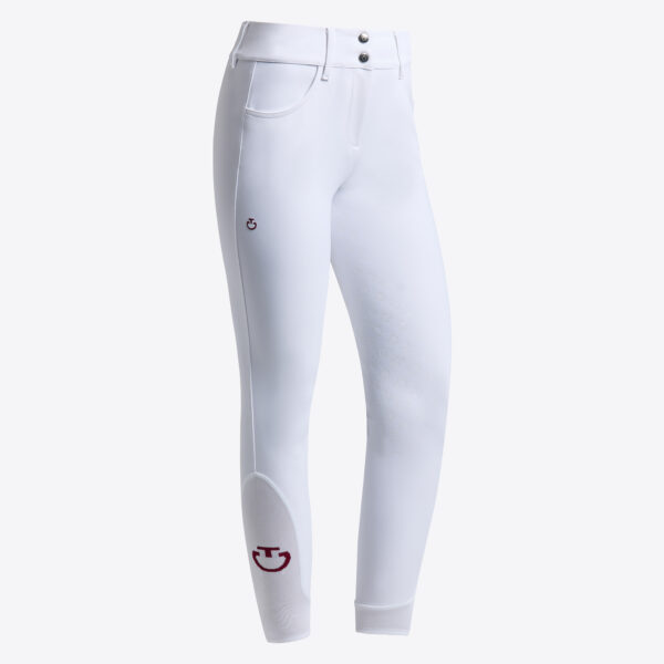 Culotte d'équitation Cavalleria Toscana taille haute en silicone - Image 3
