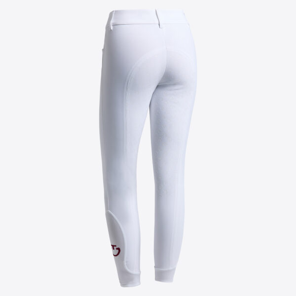 Culotte d'équitation Cavalleria Toscana taille haute en silicone - Image 4