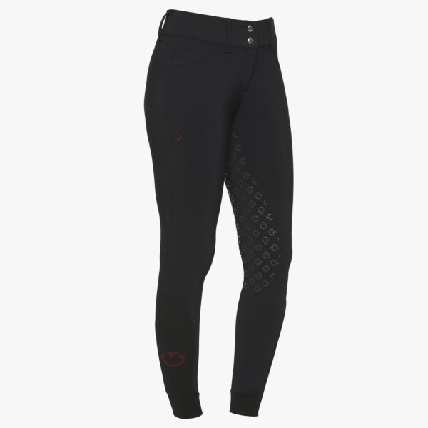 Culotte d'équitation Cavalleria Toscana à taille haute et siège intégral en silicone