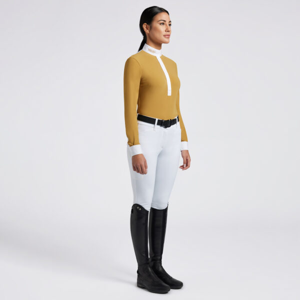 Cavalleria Toscana Jersey Competition Shirt Sheer Back BIB Col:2G00 - Afbeelding 2