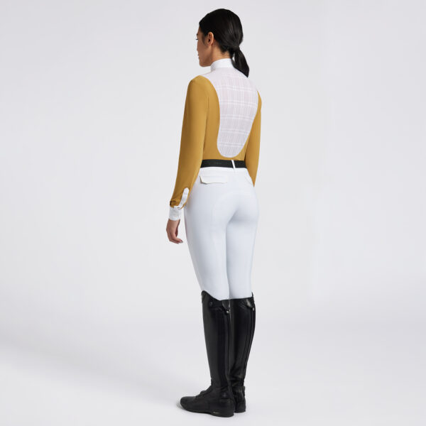 Cavalleria Toscana Jersey Competition Shirt Sheer Back BIB Col:2G00 - Afbeelding 3
