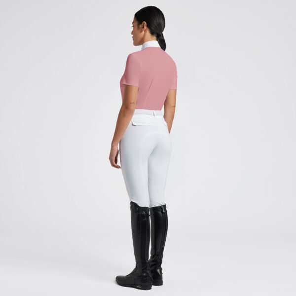 Cavalleria Toscana Pleated Bib Jersey Competition Shirt Col:2H00 - Afbeelding 3