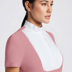 Cavalleria Toscana Pleated Bib Jersey Competition Shirt Col:2H00