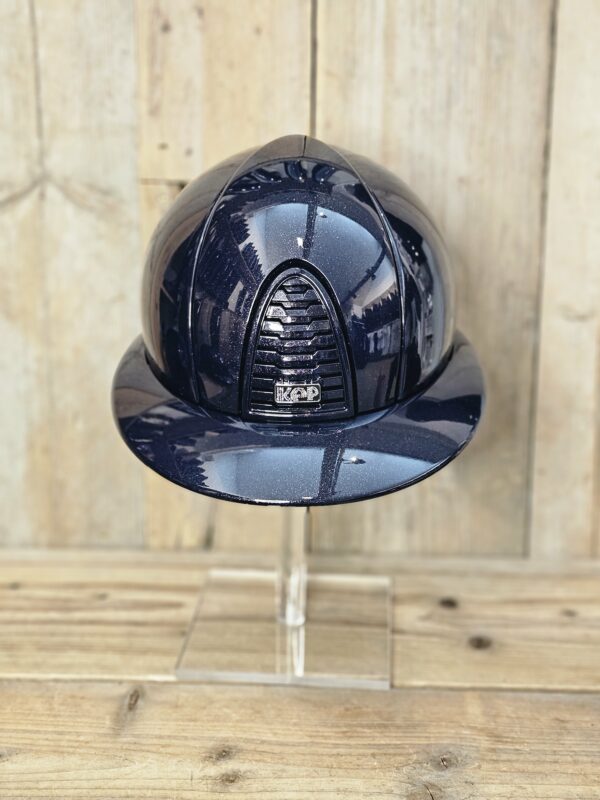 KEP Italiä Cromo 2.0 Polo bleu diamant Zircon Cristalli Logo Shell M