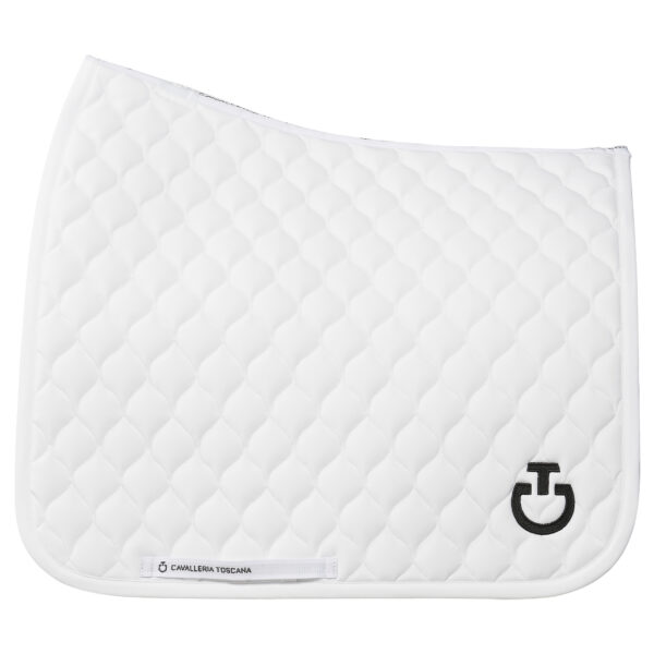 Cavalleria Toscana Circular Quilted Jersey Dressage Saddle Pad