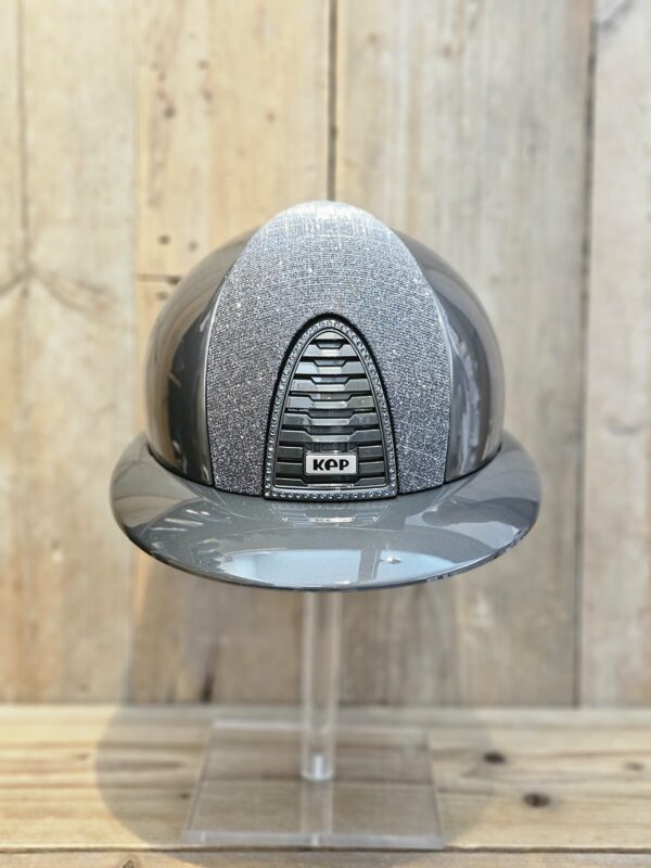 KEP Italiä Cromo 2.0 Polish Metal Grey Front De Niro Boots Iride Grey Swarovski Silver Night Frame Shell M