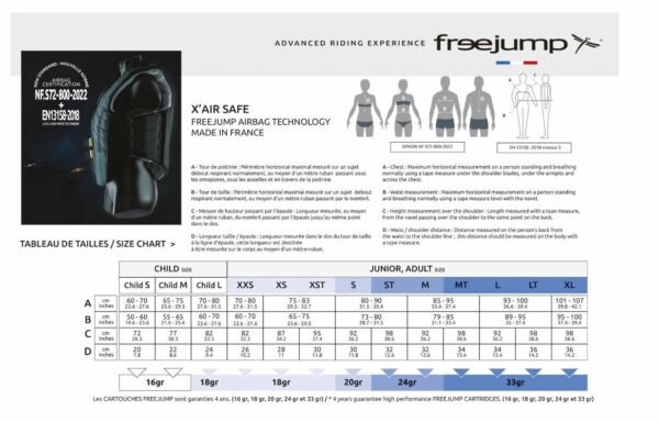 Freejump X'Air Safe Airbag Bodyprotector - Afbeelding 2
