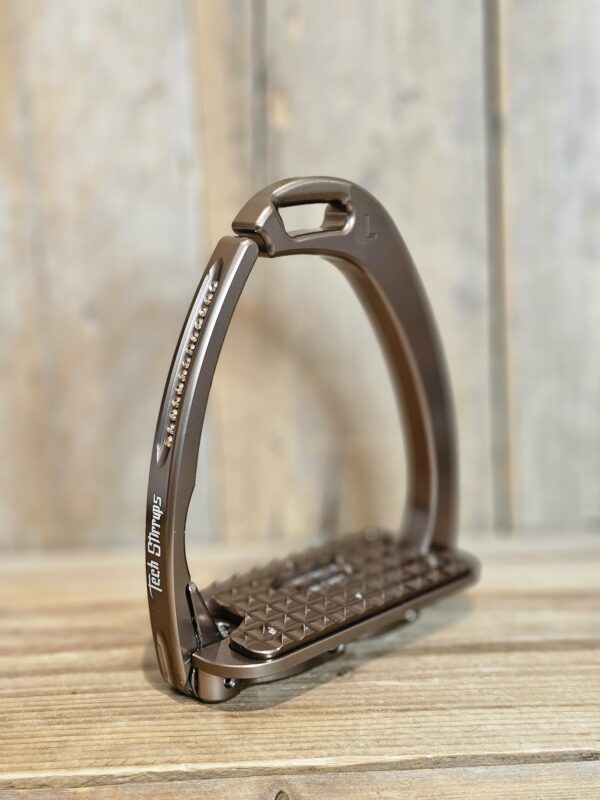 Tech Stirrups Dressage Venice SW Sloped Swarovski - Afbeelding 4