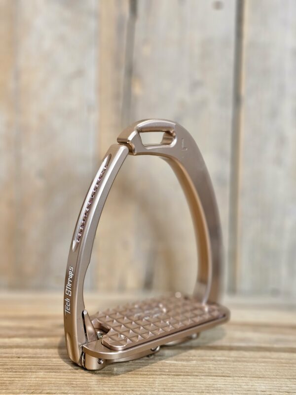 Tech Stirrups Dressage Venice SW Sloped Swarovski - Afbeelding 5