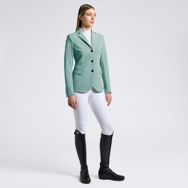 Cavalleria Toscana All-over Perforated Competition Jacket Col:5Q00