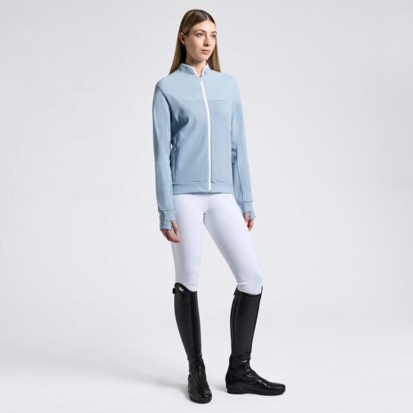 Cavalleria Toscana Crew Neck Tech Sweat Jacket Col:7O00 & Col:9999 - Afbeelding 5