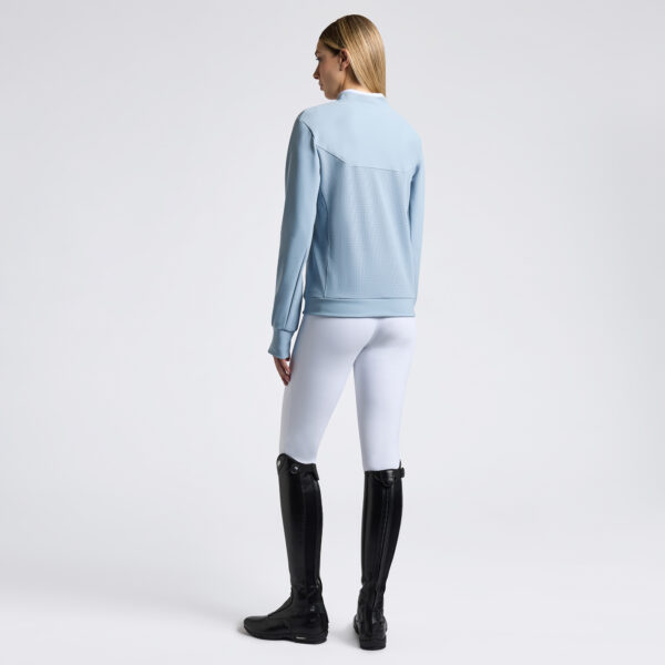 Cavalleria Toscana Crew Neck Tech Sweat Jacket Col:7O00 & Col:9999 - Afbeelding 6
