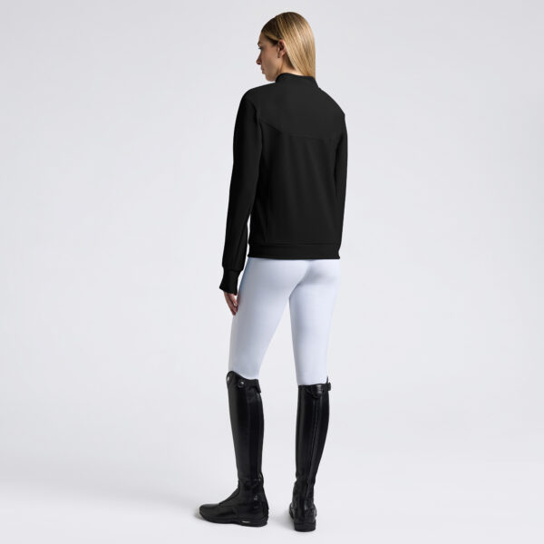 Cavalleria Toscana Crew Neck Tech Sweat Jacket Col:7O00 & Col:9999 - Afbeelding 2