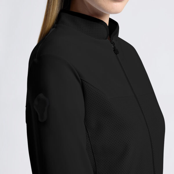 Cavalleria Toscana Crew Neck Tech Sweat Jacket Col:7O00 & Col:9999 - Afbeelding 3