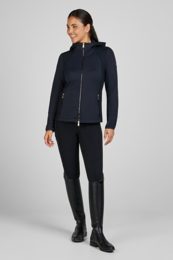 Pikeur Techjersey Jacket 7045 Selection Zwart & Soft Rose