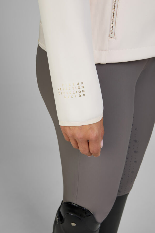 Pikeur Techjersey Jacket 7045 Selection Zwart & Soft Rose - Afbeelding 7