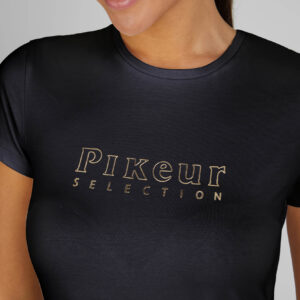Pikeur Roundneck Shirt 7213 Selection Zwart & Soft Rose