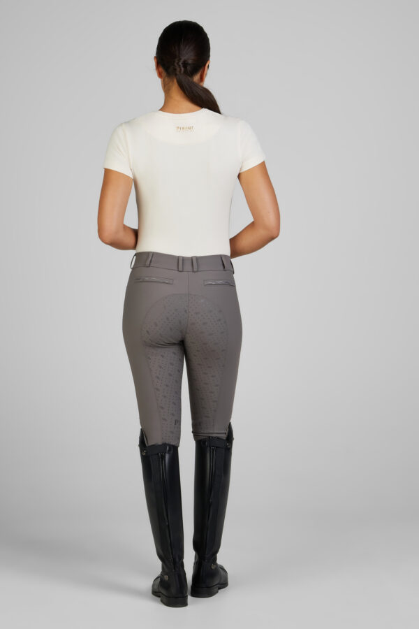 Pikeur Roundneck Shirt 7213 Selection Zwart & Soft Rose - Afbeelding 5
