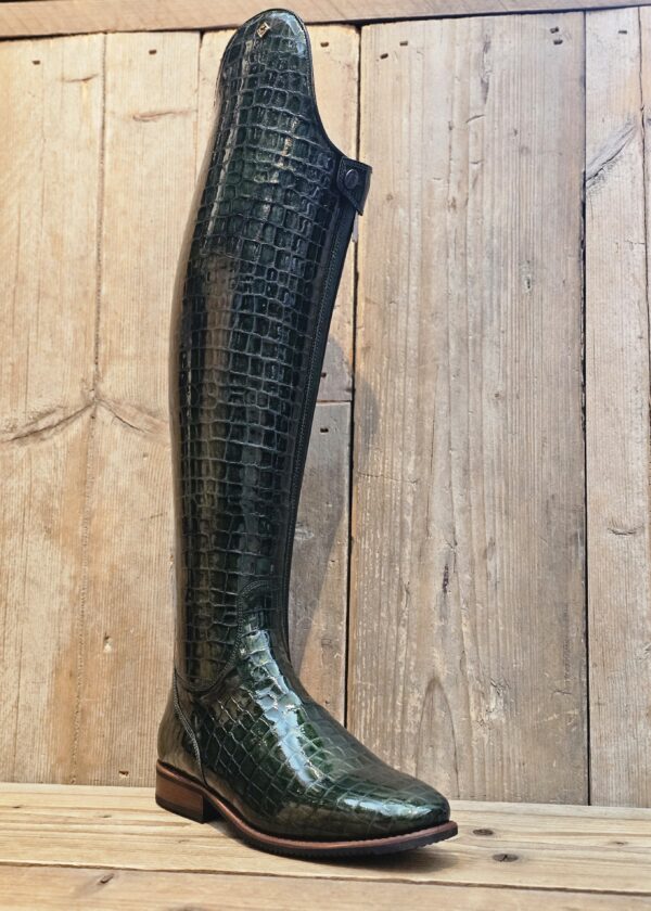 De Niro Boots Bellini Patent Lucidi Bosco(Green) 40 MA XS